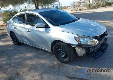 2017 Nissan Sentra Sv z USA, uszkodzony, nr VIN 3N1AB7AP5HL686783